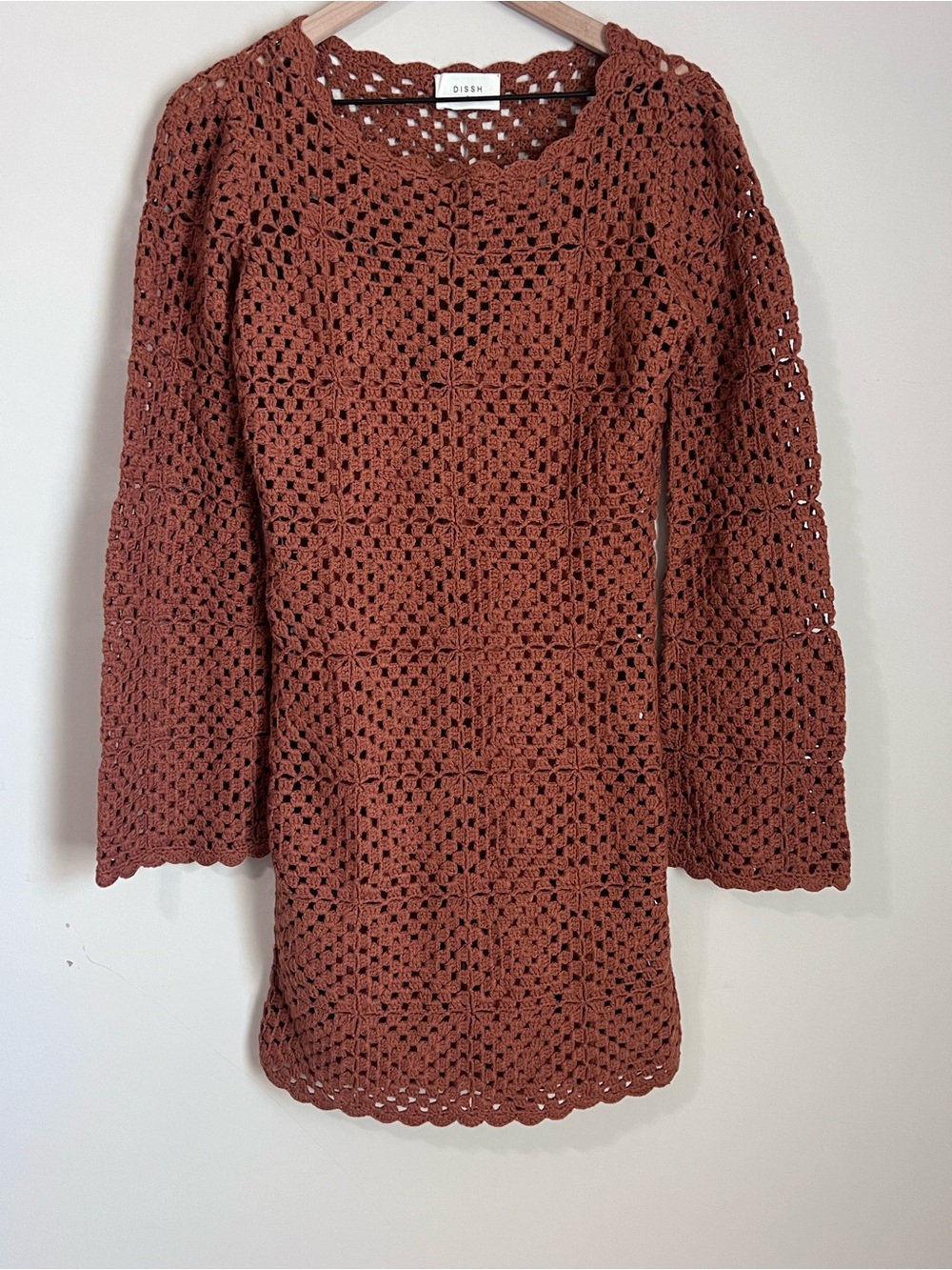 DISSH Crochet Dress Size Small